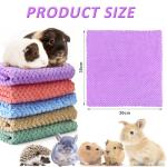 10 Pcs Soft Fleece Blanket for Small Pets