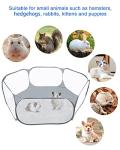 Portable Playpen for Small Pets - Easy Setup