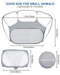 Portable Playpen for Small Pets - Easy Setup