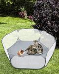 Portable Playpen for Small Pets - Easy Setup