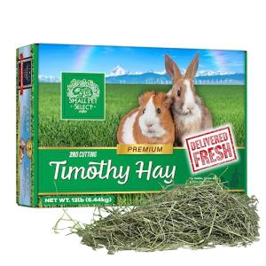 Premium Timothy Hay for Small Pets, 12 LB