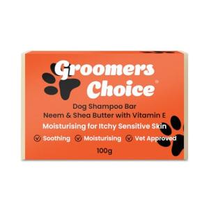 Neem & Shea Butter Dog Shampoo Bar for Itchy Skin