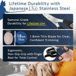 Samurai-Grade Cat Nail Clippers with Ergonomic Grip
