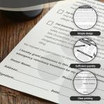 Pet Grooming Consent & Release Form - 100 Sheets