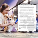 Pet Grooming Consent & Release Form - 100 Sheets