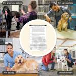 Pet Grooming Consent & Release Form - 100 Sheets
