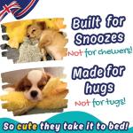 PeppyPawz No Stuffing Plush Squeaky Duck Toy
