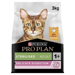PRO PLAN Chicken Dry Cat Food for Sensitive Stomachs