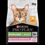 PRO PLAN Chicken Dry Cat Food for Sensitive Stomachs