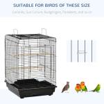 PawHut Parrot Cage with Open Top and Stand