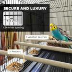 PawHut Bird Cage for Budgies and Parrots