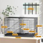 PawHut Bird Cage for Budgies and Parrots