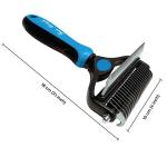 2-in-1 Deshedding Grooming Brush for Pets