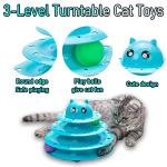 Vealind Interactive Cat Teaser Ball Toy