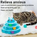 Vealind Interactive Cat Teaser Ball Toy