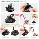 2-Pack Interactive Cat Toys with Suction Cups