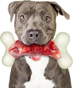 Indestructible Bacon-Flavored Dog Toys for Aggressive Chewers