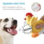 Squeaky Plush Dog Toy Pack for Puppies