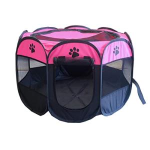 Portable Foldable Pet Playpen for Dogs and Cats