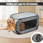 Foldable Dog Travel Crate with Storage Bag