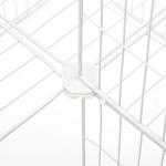 Customizable 2-Floor Metal Pet Playpen for Small Animals