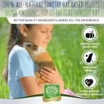 Premium Timothy Hay Guinea Pig Food Pellets 5lb