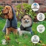 Luxury Dog Drying Coat – Super Absorbent Microfibre