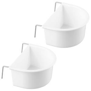 Luckious 2-Pack Hanging Bird Food Cups