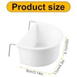 Luckious 2-Pack Hanging Bird Food Cups