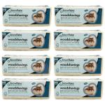 Snowflake 8-Pack 1KG Natural Pet Bedding