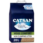 Biodegradable Catsan Wood Comfort Cat Litter 20L