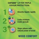 Biodegradable Catsan Wood Comfort Cat Litter 20L