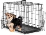 Large Dog Crate with 2 Doors and Tray