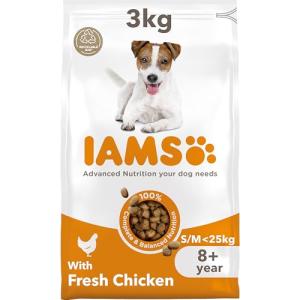 IAMS Senior Small Medium Dry Dog Food 3kg