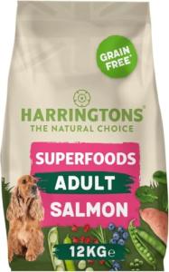 Harringtons Grain-Free Hypoallergenic Salmon Dog Food 12kg