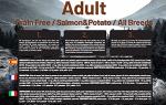 Grain-Free Salmon Dry Dog Food for All Breeds