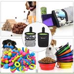 Small Dog Treat Bags with Waist Belt Clip