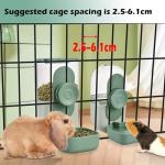 Automatic Pet Food and Water Dispenser Set