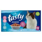Morrisons Tasty Cat Chunks in Jelly 40 Pack