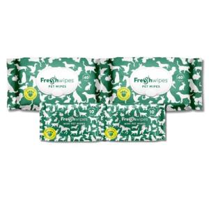 FreshWipes Lavender & Mint Pet Cleaning Wipes