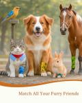 Self-Adhesive Vet Bandage Wrap for Pets - 8 Rolls