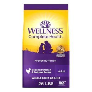 Wellness Complete Health Grain Dog Food, Chicken & Oatmeal