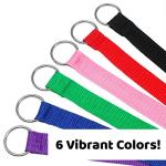 6 Foot Slip Leads for Dogs - 6 Pack