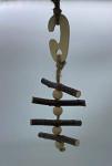 Wooden Hanging Chew Toy for Small Pets