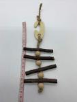 Wooden Hanging Chew Toy for Small Pets
