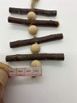 Wooden Hanging Chew Toy for Small Pets