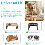 Stainless Steel Cat Food Bowls - 3 Pack