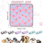 6-Pack Reusable Guinea Pig Fleece Bedding Pads