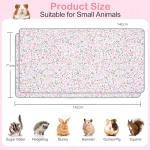 BeBeJoJo Washable Guinea Pig Cage Liners - 2 Pack