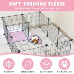 6-Pack Reusable Guinea Pig Fleece Bedding Pads